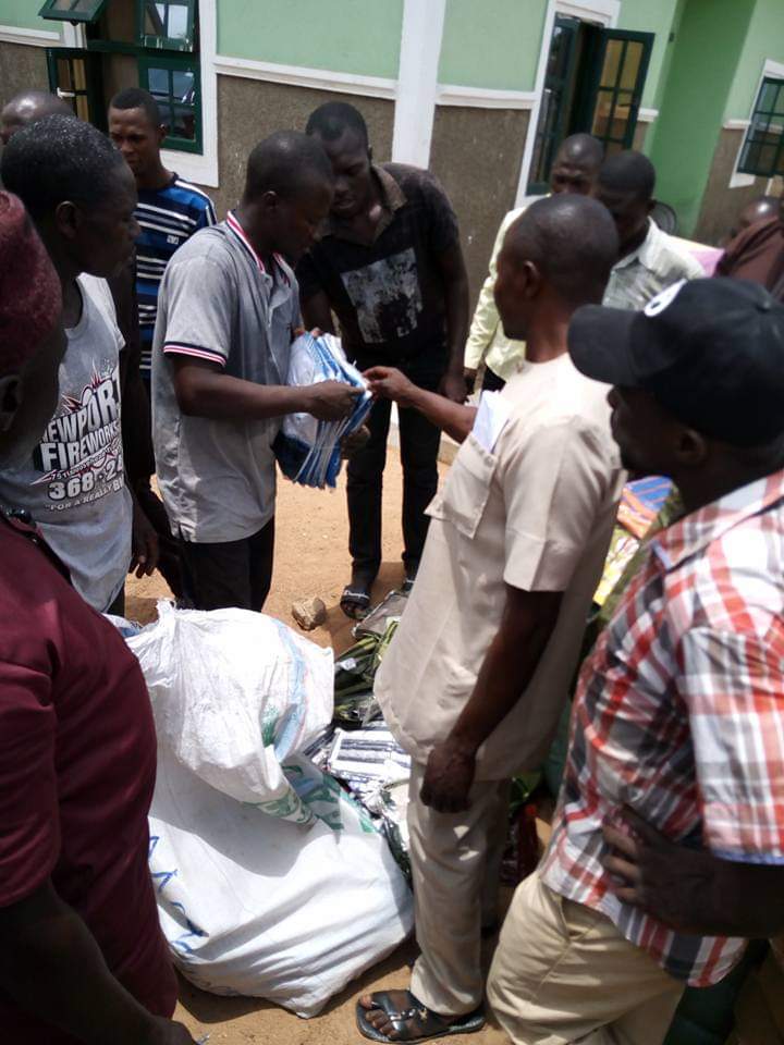 NEMA delivers relief materials to victims of Akwanga herdsmen attacks