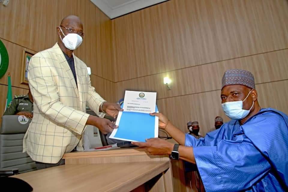 Gov Sule swears-in Ubandoma as new SSG, inaugurates DG procurement bureau