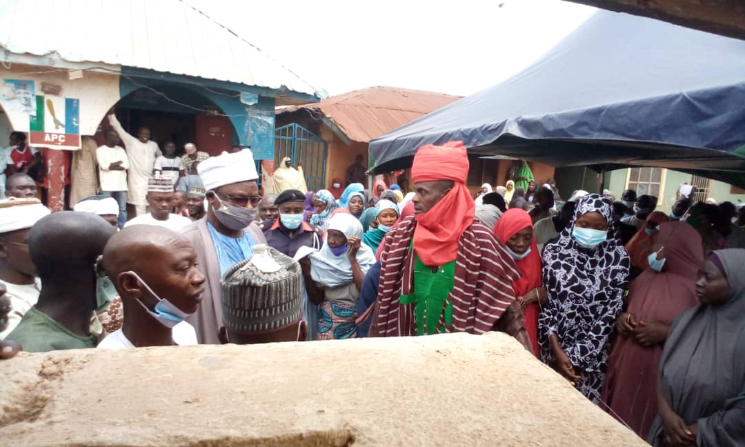 Bye-election: Emir of Nasarawa monitors process, commends compliance with Covid-19 protocols